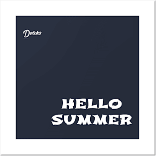 hello summer - Dotchs Posters and Art